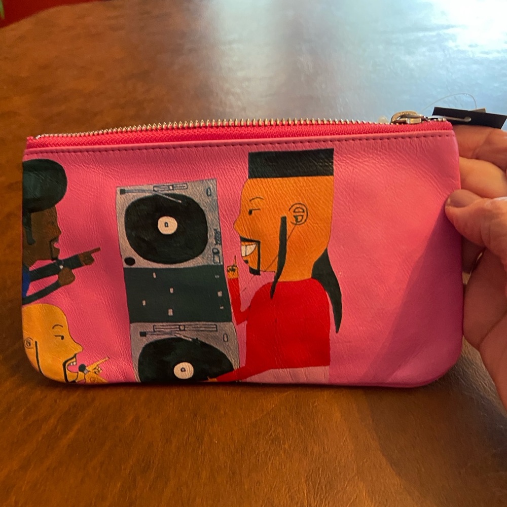 Marc Jacobs Pink Boombox Pouch
